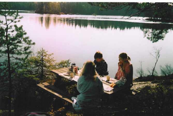 Morgenstemning ved søen
